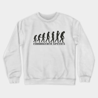 Funny Evolution Theory Humor Crewneck Sweatshirt